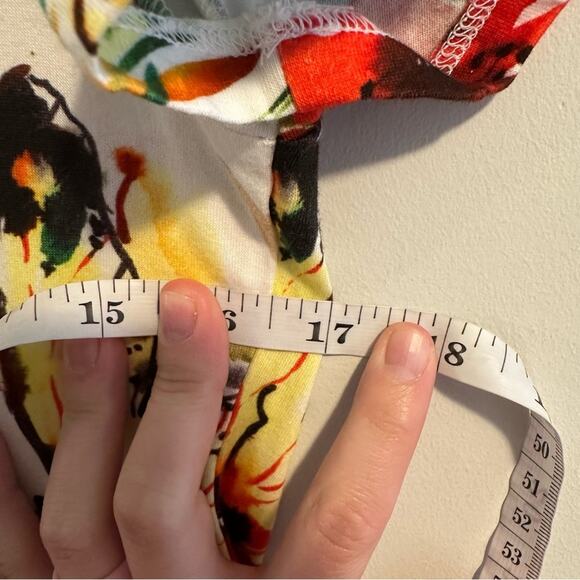 NWT Sara Roka White Cotton Bird Tropical Mini Dress 4 - Picture 9 of 12